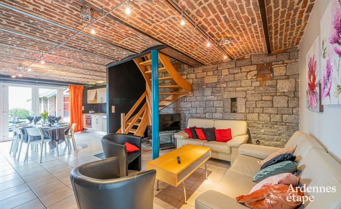 Holiday cottage in Durbuy for 8 persons in the Ardennes