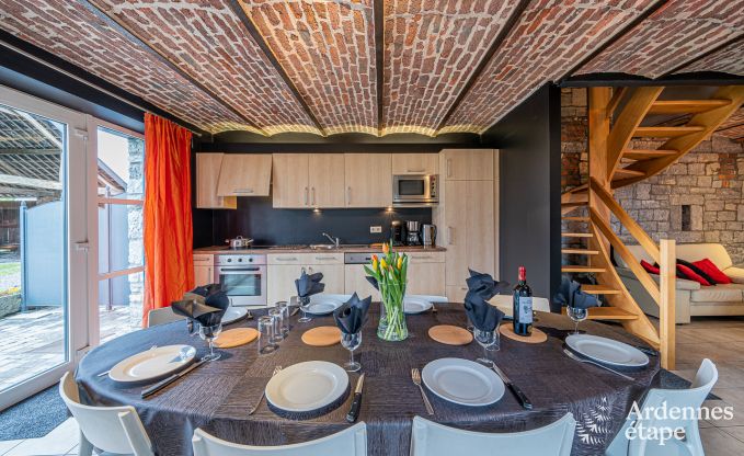 Holiday cottage in Durbuy for 8 persons in the Ardennes