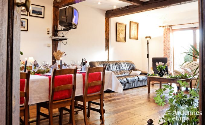 Holiday cottage in Durbuy for 9 persons in the Ardennes