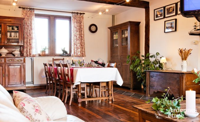 Holiday cottage in Durbuy for 9 persons in the Ardennes