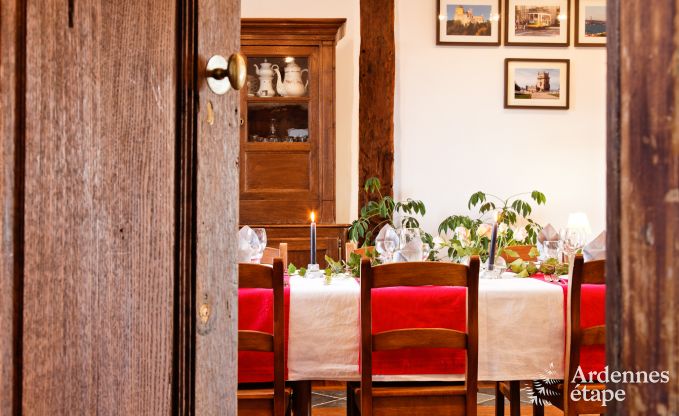 Holiday cottage in Durbuy for 9 persons in the Ardennes