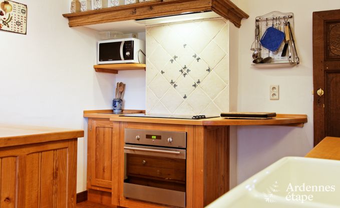 Holiday cottage in Durbuy for 9 persons in the Ardennes