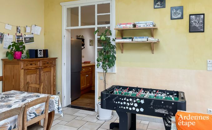 Holiday cottage in Durbuy for 9 persons in the Ardennes
