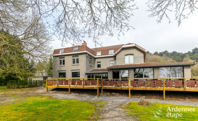 Holiday cottage in Durbuy for 22/24 persons in the Ardennes