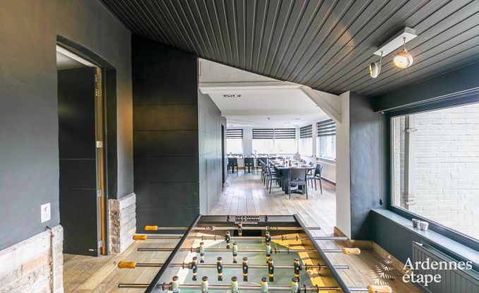 Holiday cottage in Durbuy for 22/24 persons in the Ardennes