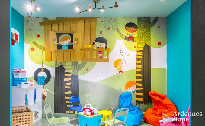 Holiday cottage in Durbuy for 22/24 persons in the Ardennes