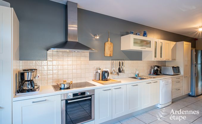 Holiday cottage in Durbuy for 20 persons in the Ardennes