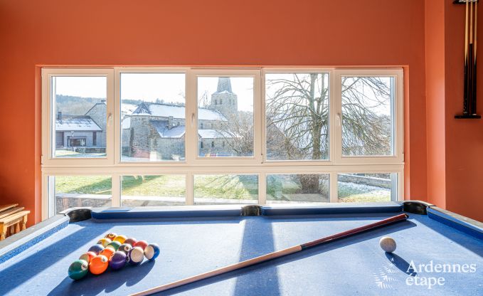 Holiday cottage in Durbuy for 20 persons in the Ardennes