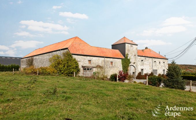 Holiday home in Durbuy: 32 people, 12 bedrooms, private garden, heart of the Belgian Ardennes