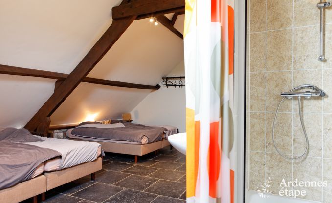 Holiday home in Durbuy: 32 people, 12 bedrooms, private garden, heart of the Belgian Ardennes