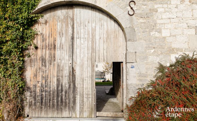 Holiday home in Durbuy: 32 people, 12 bedrooms, private garden, heart of the Belgian Ardennes