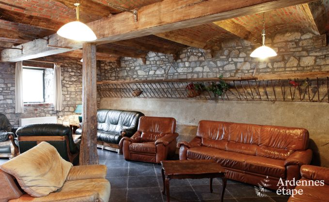 Holiday home in Durbuy: 32 people, 12 bedrooms, private garden, heart of the Belgian Ardennes
