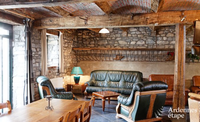 Holiday home in Durbuy: 32 people, 12 bedrooms, private garden, heart of the Belgian Ardennes