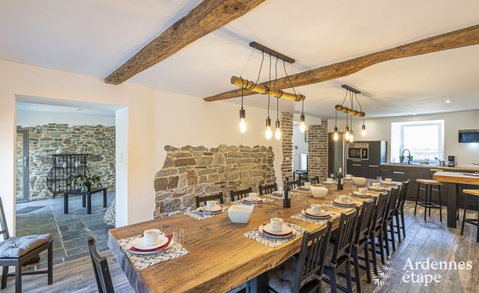 Holiday home in Durbuy for 14 people with 5 bedrooms, 4 bathrooms and private garden