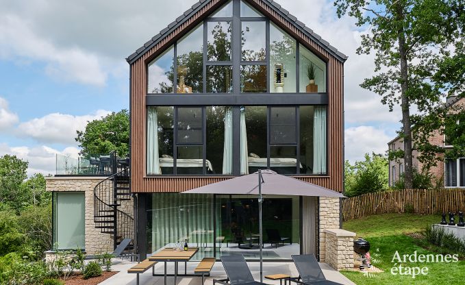 Comfortable holiday home for 4 people in Durbuy with 2 bedrooms, 2 bathrooms, sauna and private garden