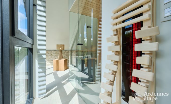 Comfortable holiday home for 4 people in Durbuy with 2 bedrooms, 2 bathrooms, sauna and private garden