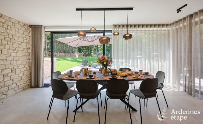 Comfortable holiday home for 4 people in Durbuy with 2 bedrooms, 2 bathrooms, sauna and private garden