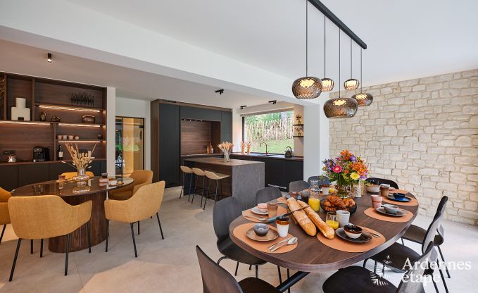 Comfortable holiday home for 4 people in Durbuy with 2 bedrooms, 2 bathrooms, sauna and private garden