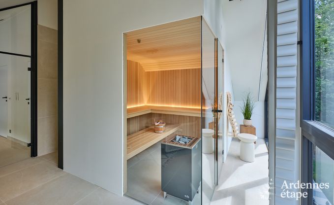 Comfortable holiday home for 4 people in Durbuy with 2 bedrooms, 2 bathrooms, sauna and private garden