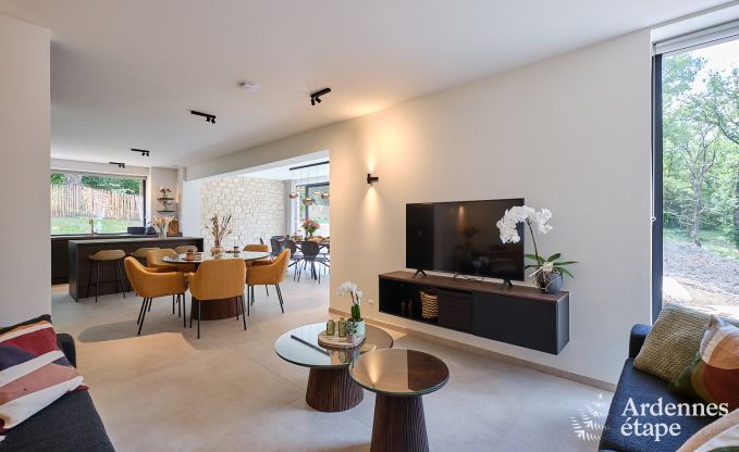 Comfortable holiday home for 4 people in Durbuy with 2 bedrooms, 2 bathrooms, sauna and private garden