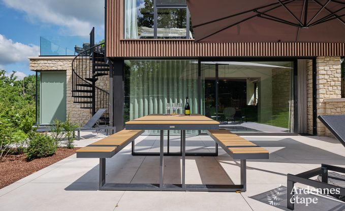 Comfortable holiday home for 4 people in Durbuy with 2 bedrooms, 2 bathrooms, sauna and private garden