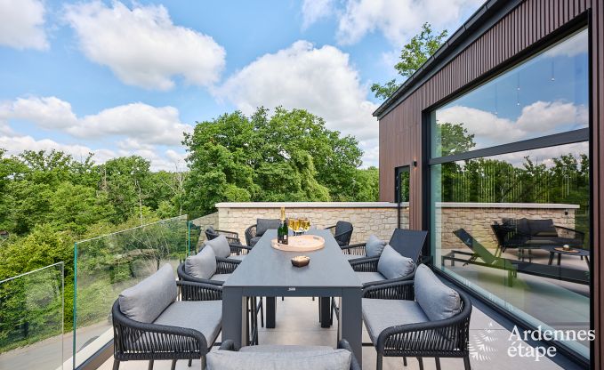 Comfortable holiday home for 4 people in Durbuy with 2 bedrooms, 2 bathrooms, sauna and private garden