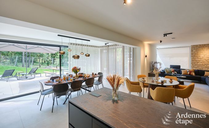 Comfortable holiday home for 4 people in Durbuy with 2 bedrooms, 2 bathrooms, sauna and private garden