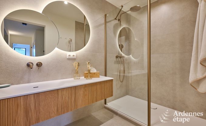 Comfortable holiday home for 4 people in Durbuy with 2 bedrooms, 2 bathrooms, sauna and private garden