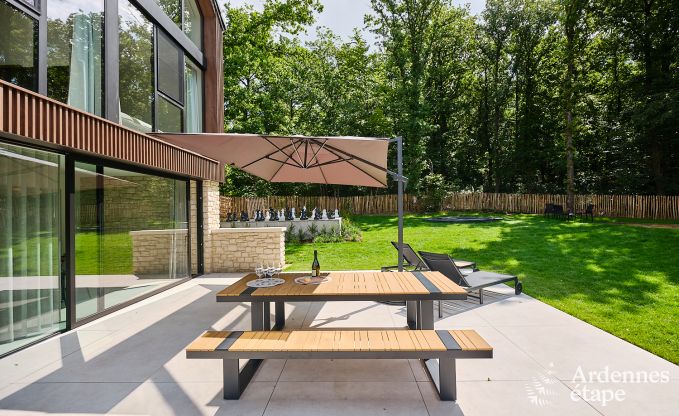 Comfortable holiday home for 4 people in Durbuy with 2 bedrooms, 2 bathrooms, sauna and private garden