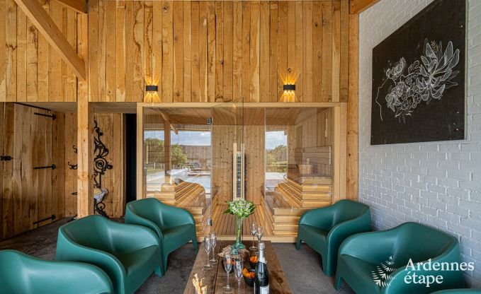 Holiday cottage in Durbuy for 10/12 persons in the Ardennes