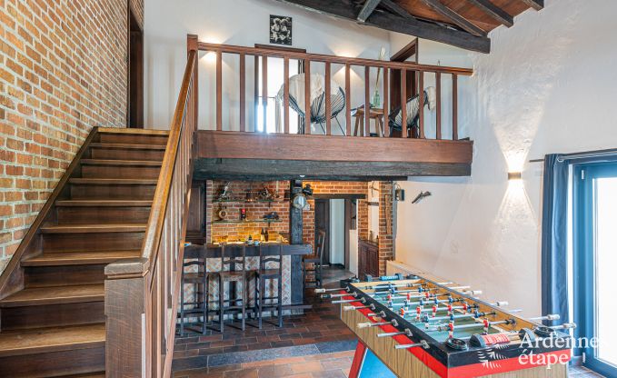 Holiday cottage in Durbuy for 10/12 persons in the Ardennes