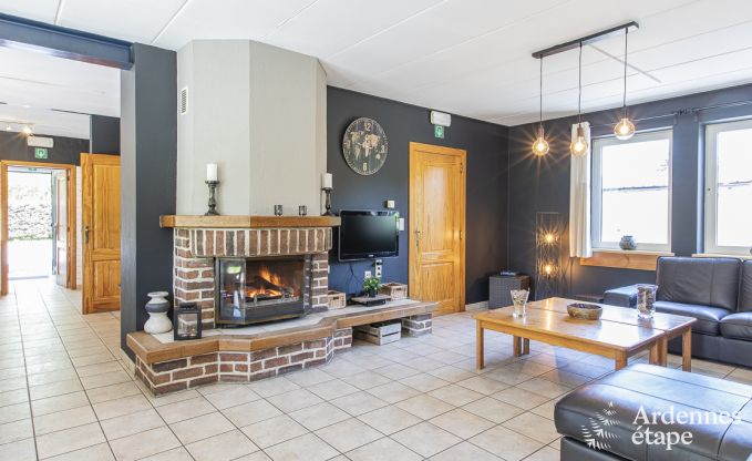 Holiday cottage in Durbuy for 22 persons in the Ardennes