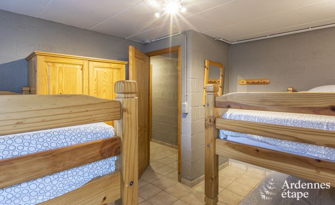 Holiday cottage in Durbuy for 22 persons in the Ardennes