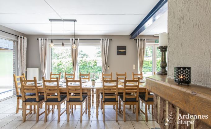 Holiday cottage in Durbuy for 22 persons in the Ardennes