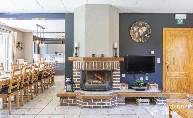 Holiday cottage in Durbuy for 22 persons in the Ardennes