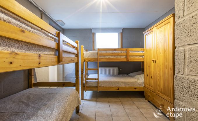 Holiday cottage in Durbuy for 22 persons in the Ardennes