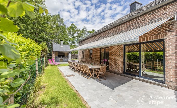 Holiday cottage in Durbuy for 22 persons in the Ardennes