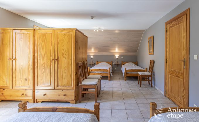 Holiday cottage in Durbuy for 22 persons in the Ardennes