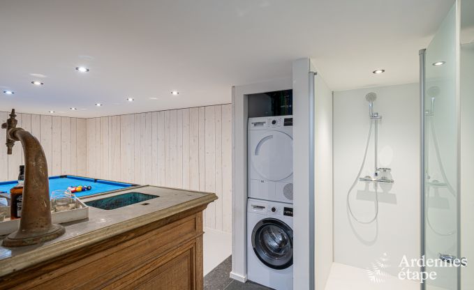 Luxury villa in Durbuy: enjoy wellness, art and nature for 8 people