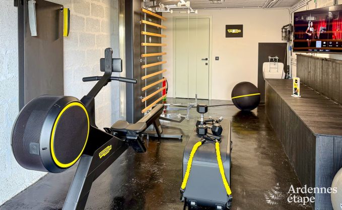 Luxury villa in Durbuy: enjoy wellness, art and nature for 8 people