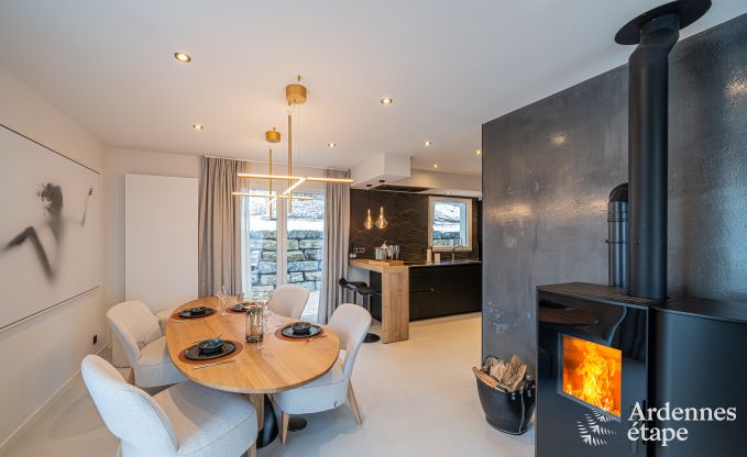 Luxury villa in Durbuy: enjoy wellness, art and nature for 8 people