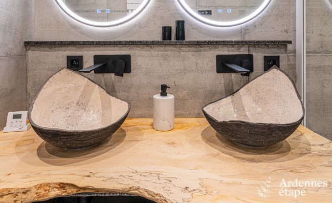 Luxury villa in Durbuy: enjoy wellness, art and nature for 8 people