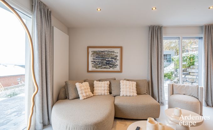 Luxury villa in Durbuy: enjoy wellness, art and nature for 8 people