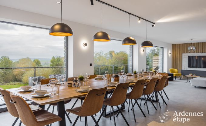 Luxury villa in Durbuy for 14 persons in the Ardennes