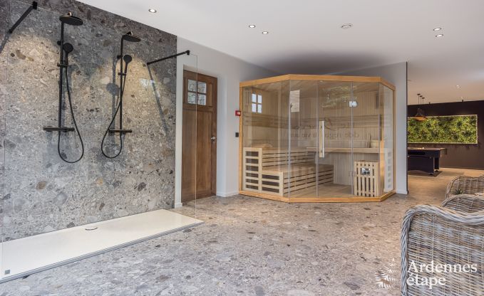 Luxury villa in Durbuy for 14 persons in the Ardennes