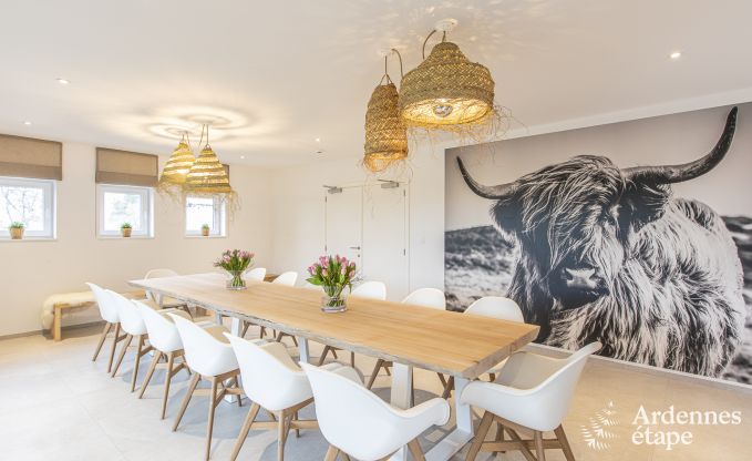 Luxury villa in Durbuy for 14 persons in the Ardennes