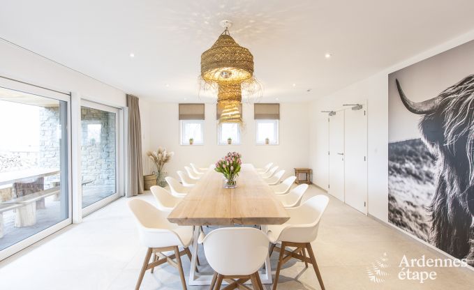 Luxury villa in Durbuy for 14 persons in the Ardennes