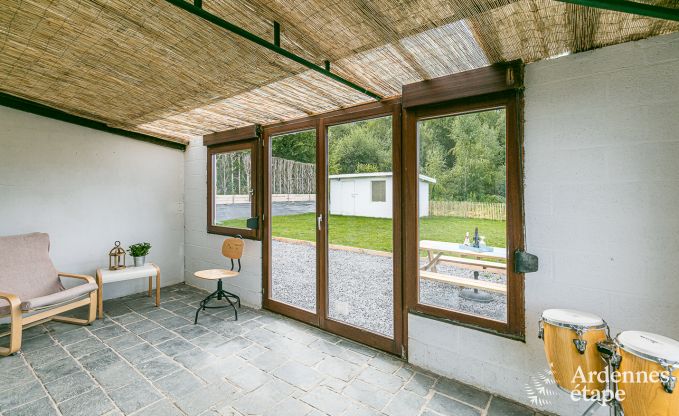 Pleasant bungalow in Erezée for 6 persons in the Ardennes