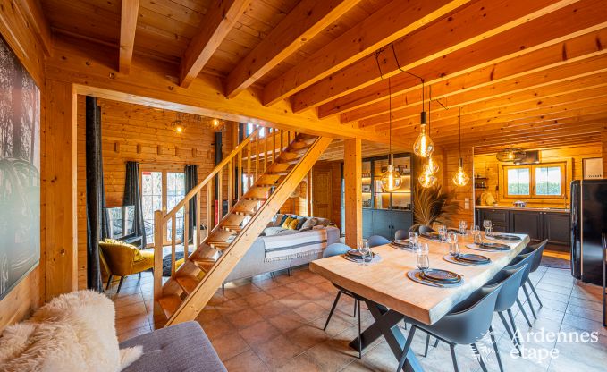 Chalet in Erezée for 6/8 persons in the Ardennes