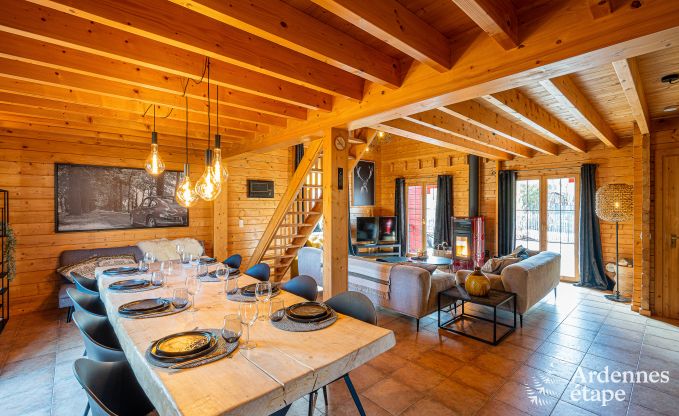 Chalet in Erezée for 6/8 persons in the Ardennes